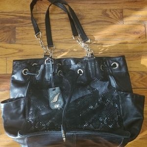 DVF Diane von Furstenberg Snake Print Purse